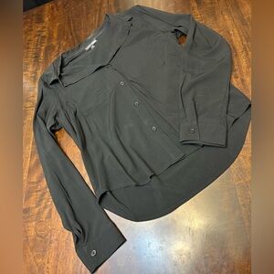 Fashion Nova Classic Black Blouse